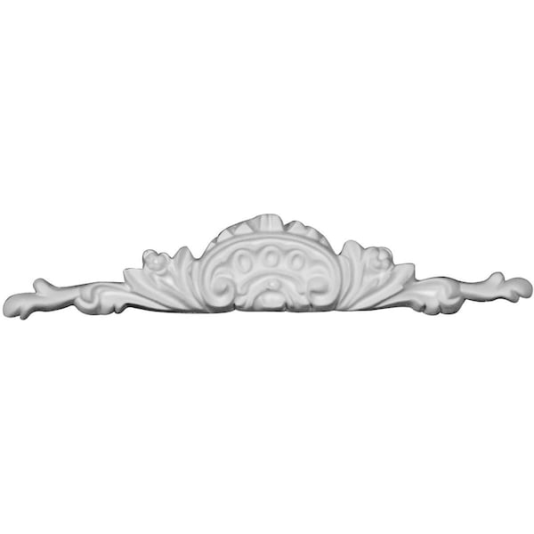 Ekena Millwork 6 1/4"W x 1 3/8"H x 3/8"P Shell Onlay ONL06X01X00SH - main